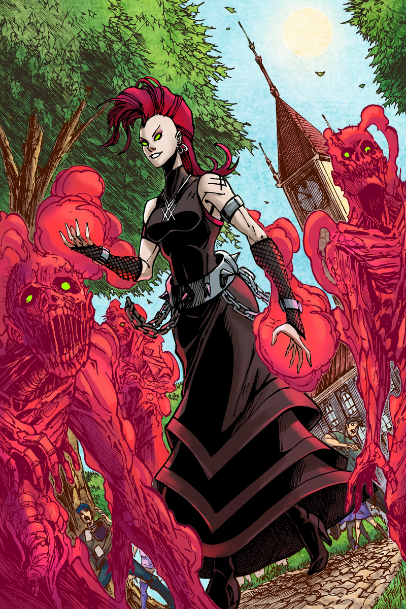 Line Art: Alex Milne, Color: Volta