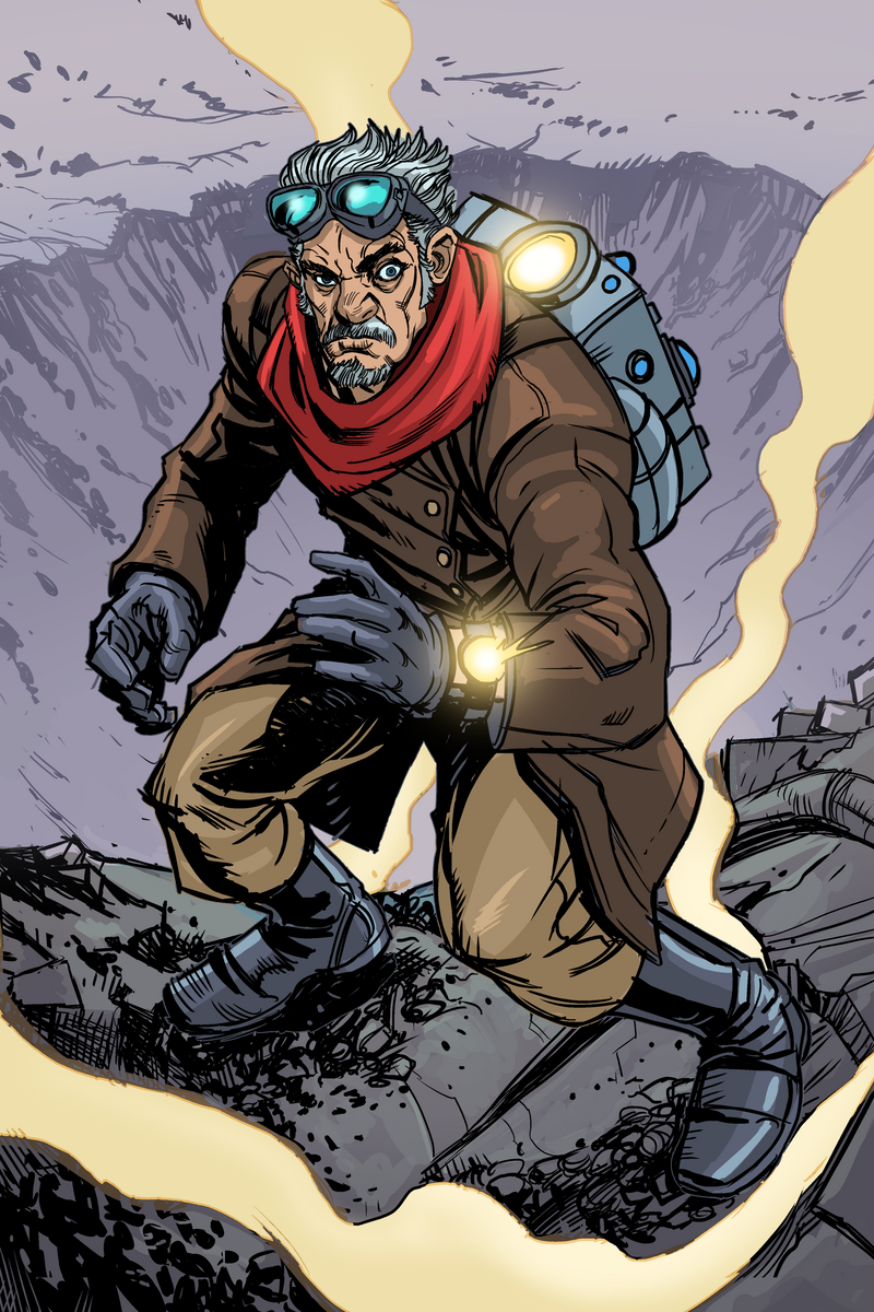 Line Art: Steve Ellis, Color: Steve Ellis