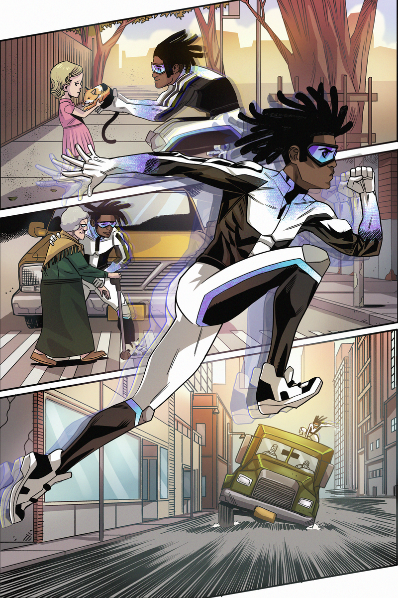 Line Art: Drew Moss, Color: Volta