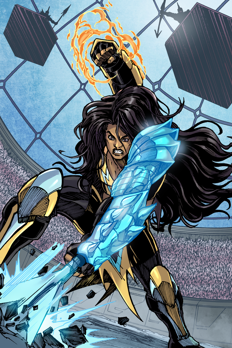 Line Art: Alex Milne, Color: Volta