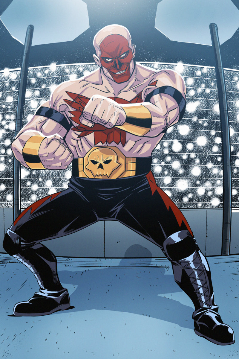 Line Art: Drew Moss, Color: Volta