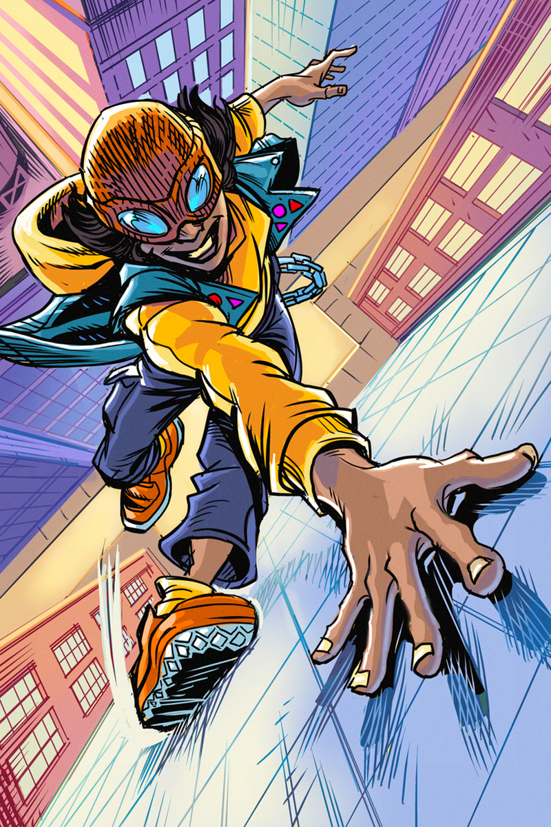 Line Art: Steve Ellis, Color: Steve Ellis