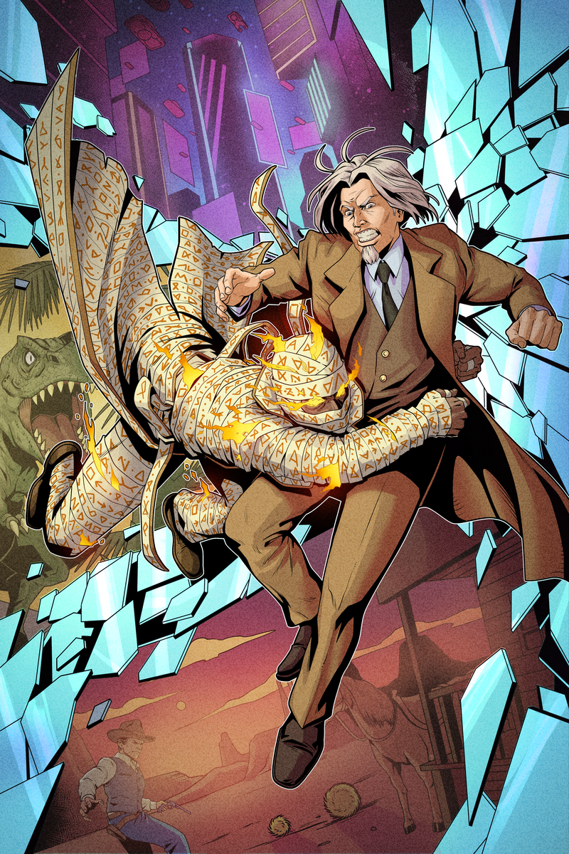 Line Art: Chris Lie, Color: Volta