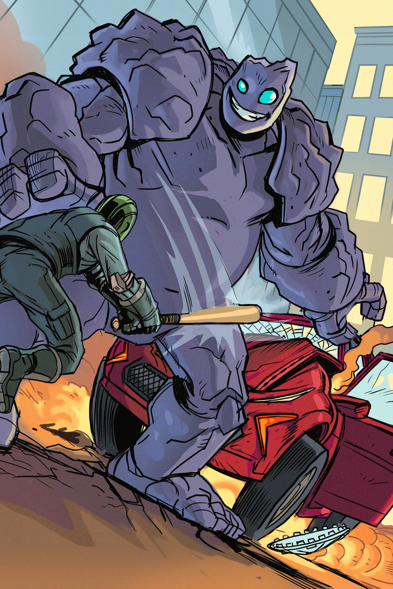 Line Art: Steve Ellis, Color: Steve Ellis