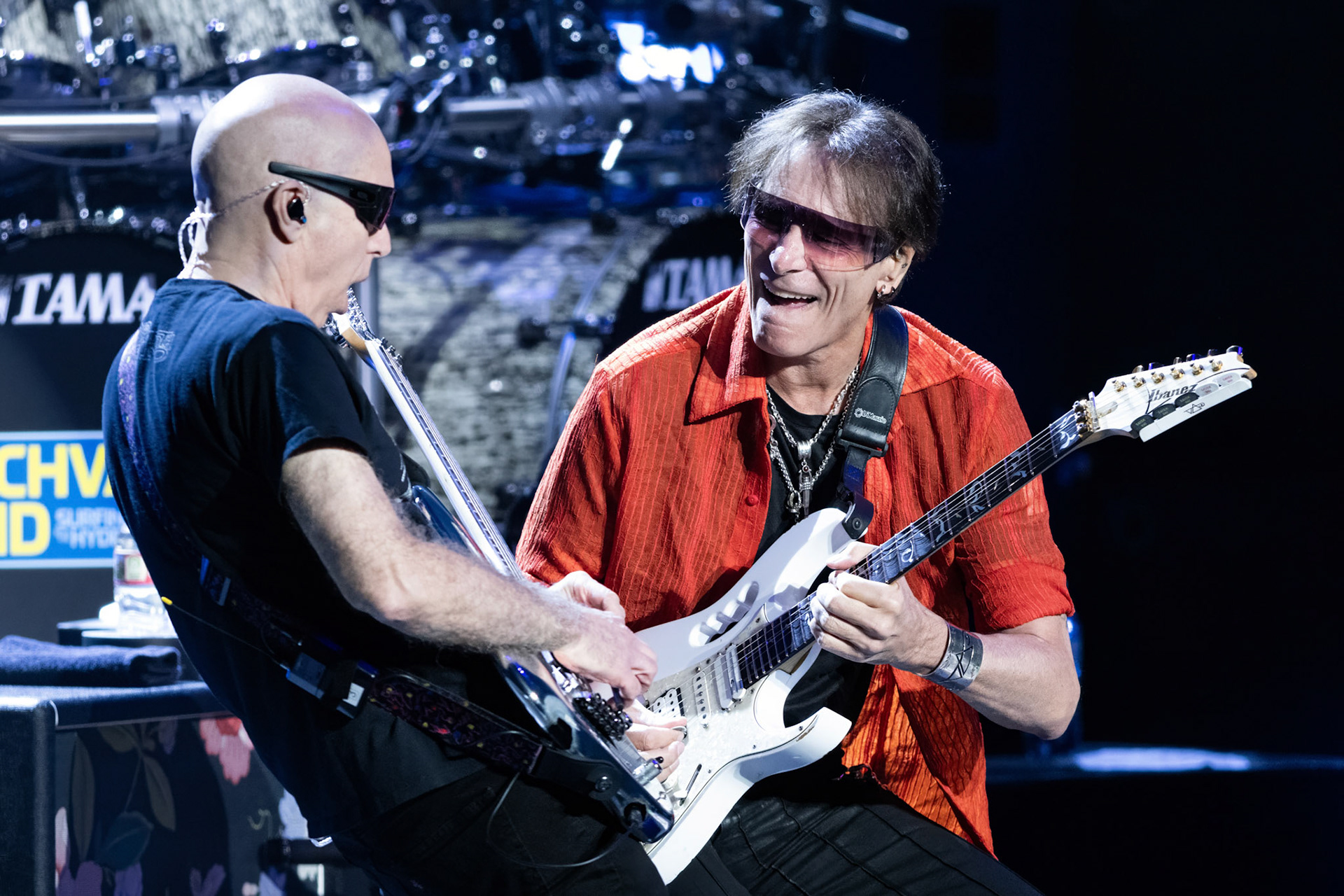 Joe Satriani and Steve Vai