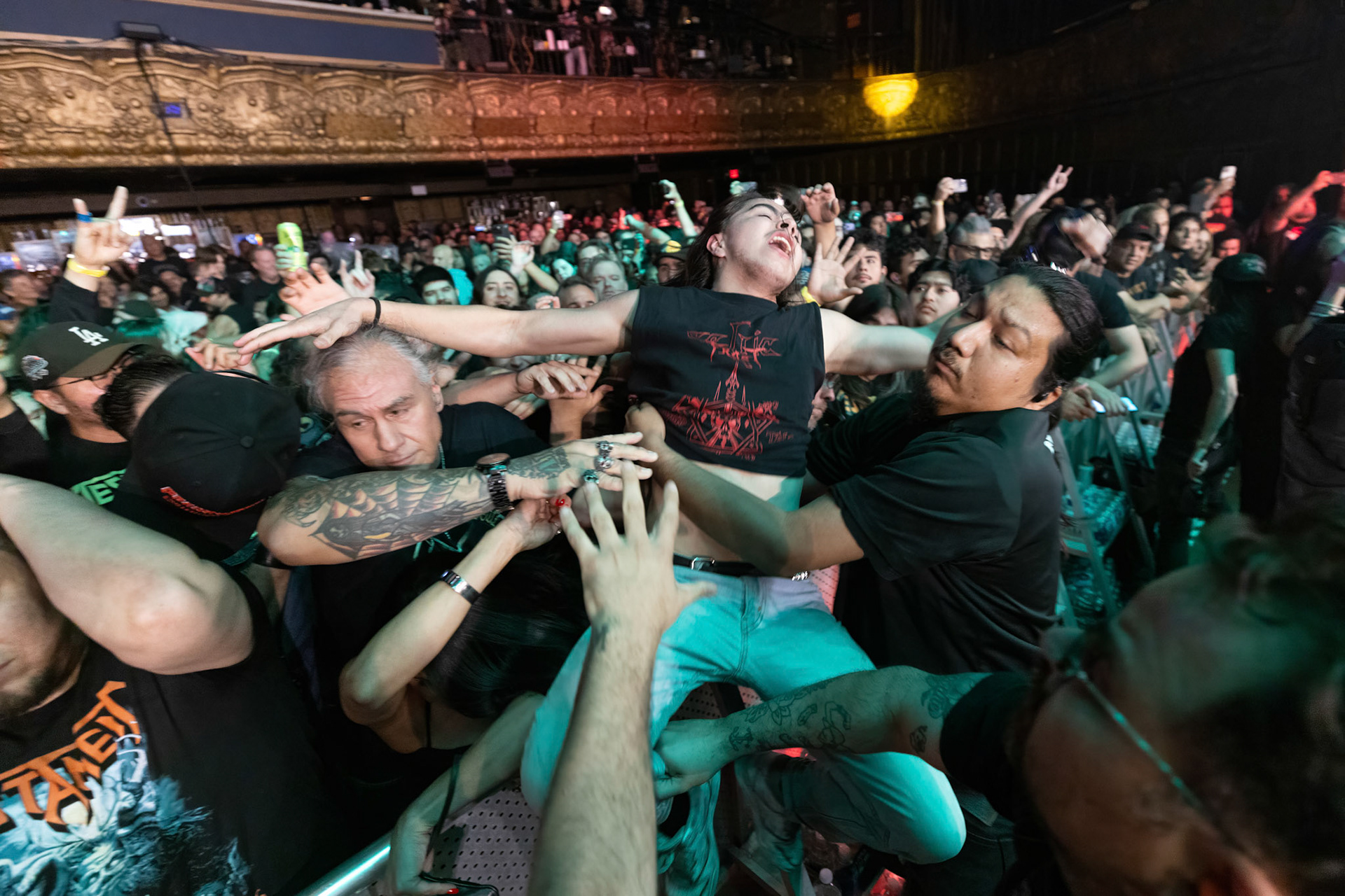Testament Crowd Surfer
