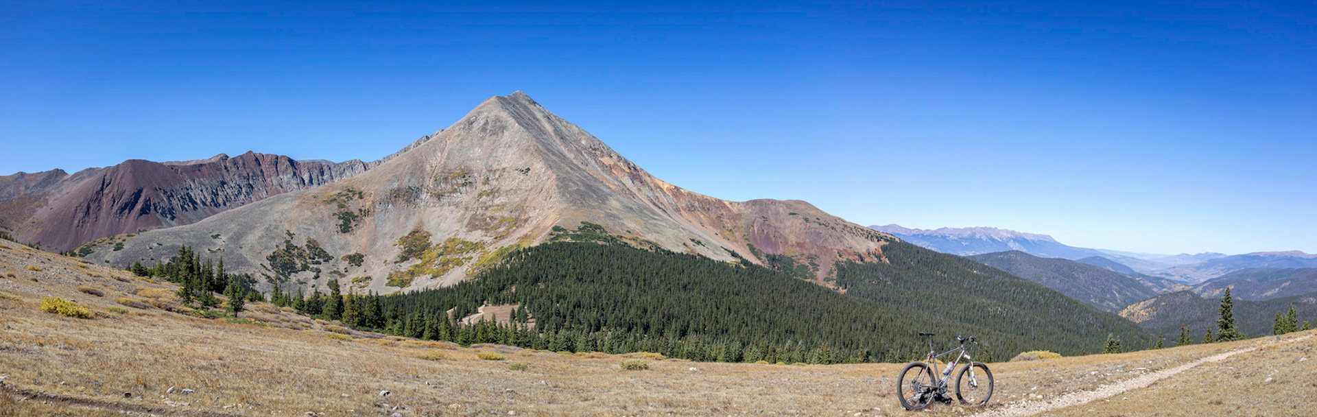 Bald Mountain, from Georgia Pass, Park County, Colorado