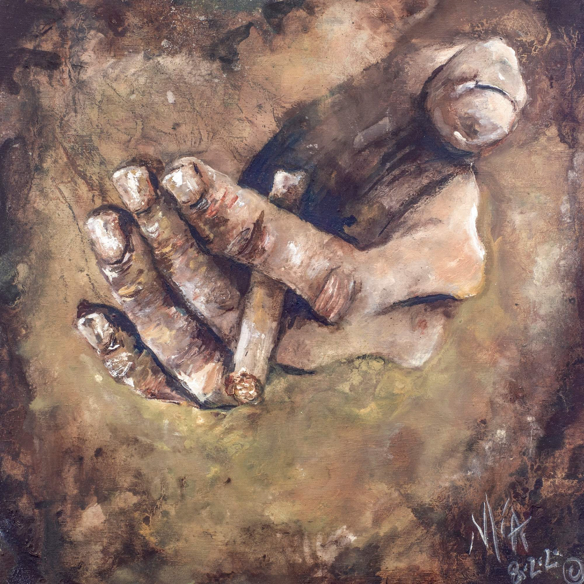In memory of Andy Ellis by Artist Mia Carney
