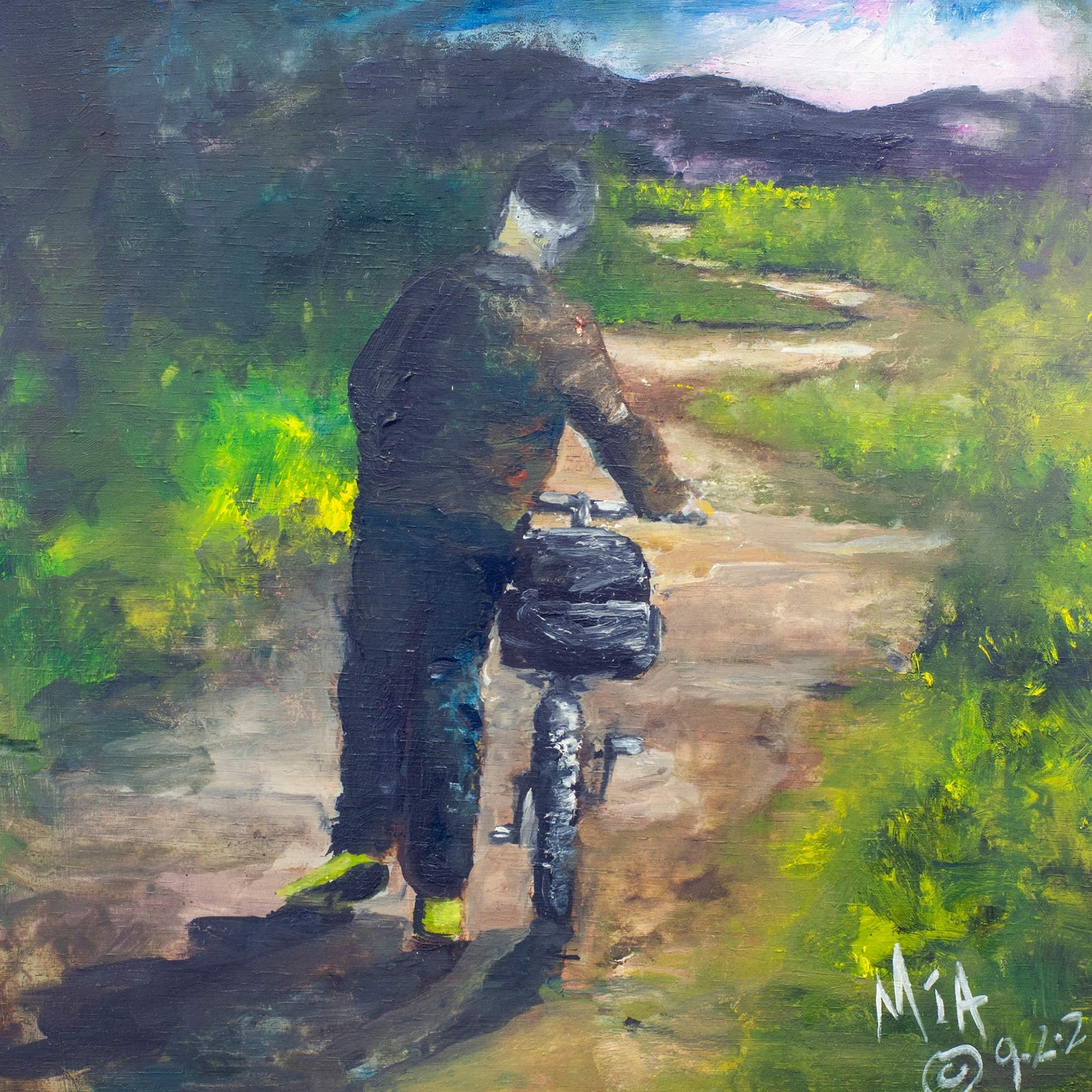 In memory of Maurice Danby by Artist Mia Carney