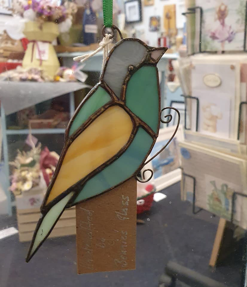 Artist Bernie's Glass