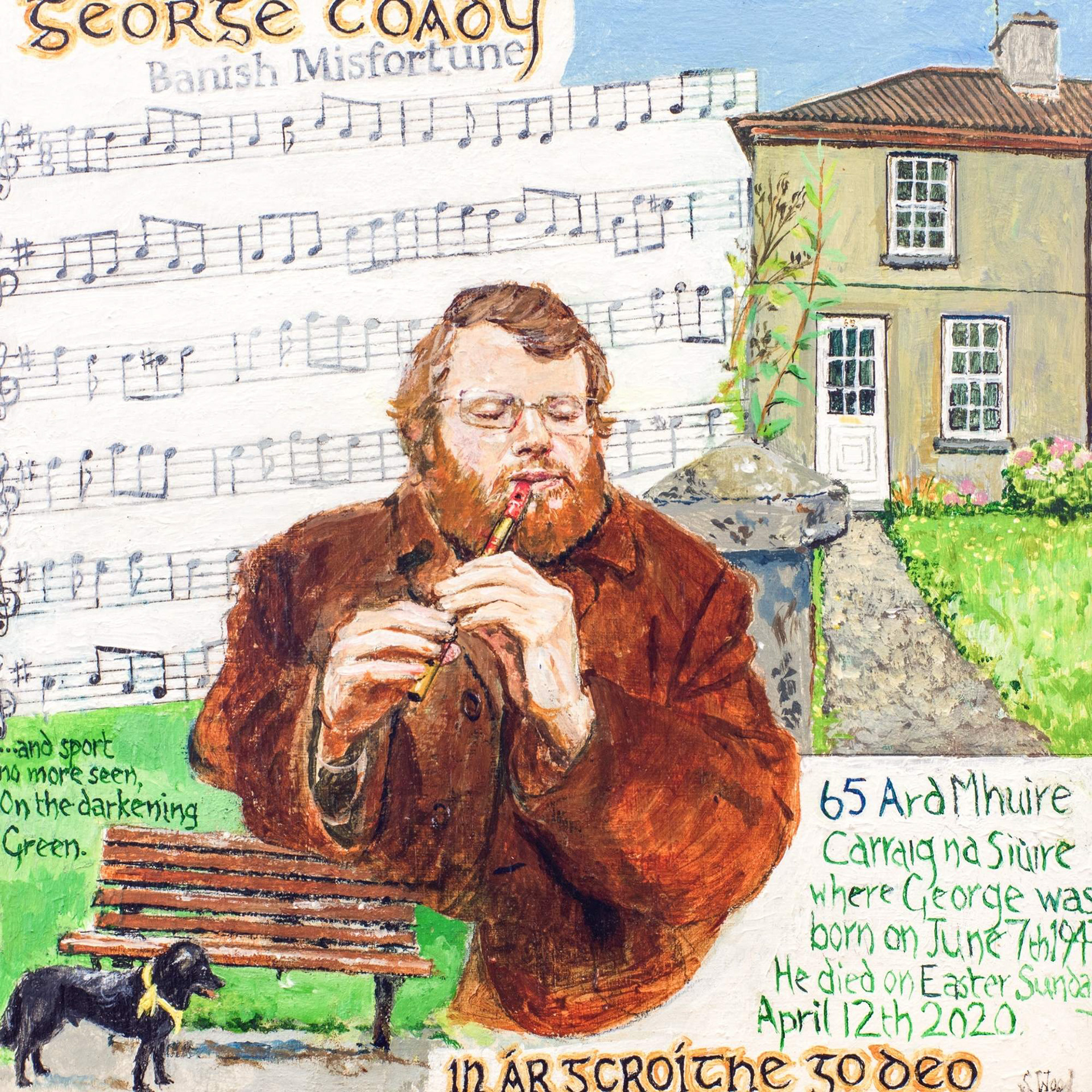 In memory of George Coady by Artist Sheila Wood