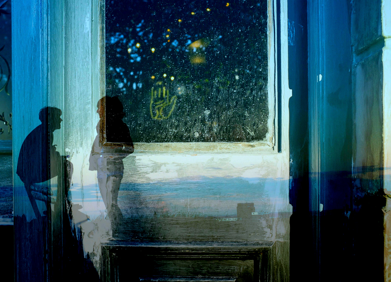 Blue window 