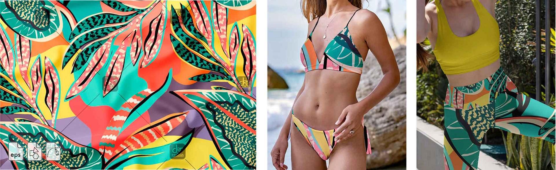 Premium 2020 surface pattern for commercial stock markets by d&r studio