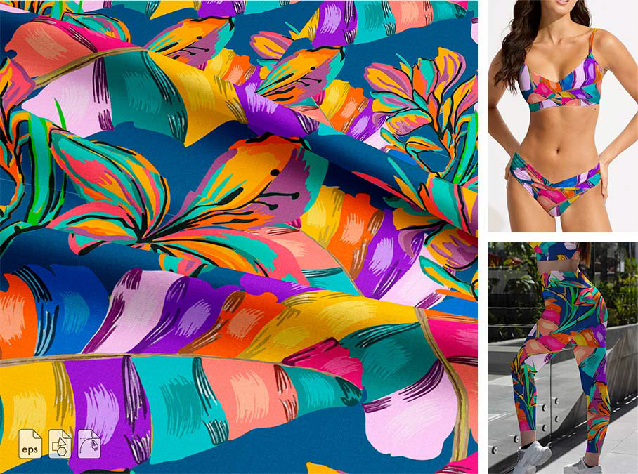 Premium 2024 surface pattern for commercial stock markets by d&r studio