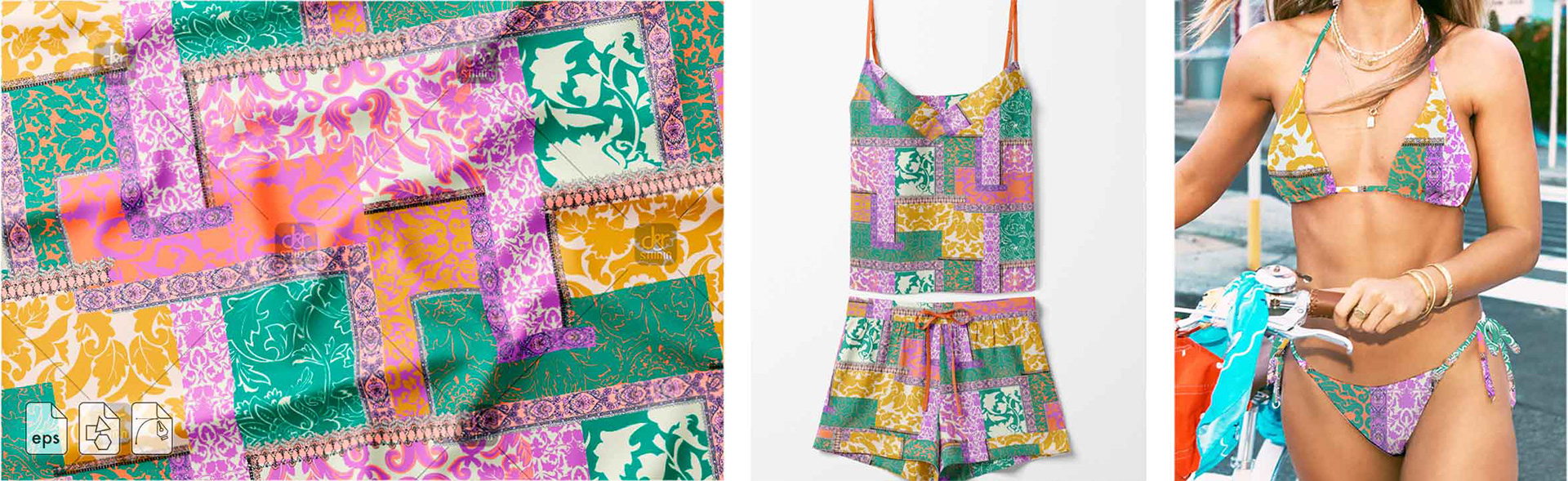 Premium 2022 surface pattern for commercial stock markets by d&r studio