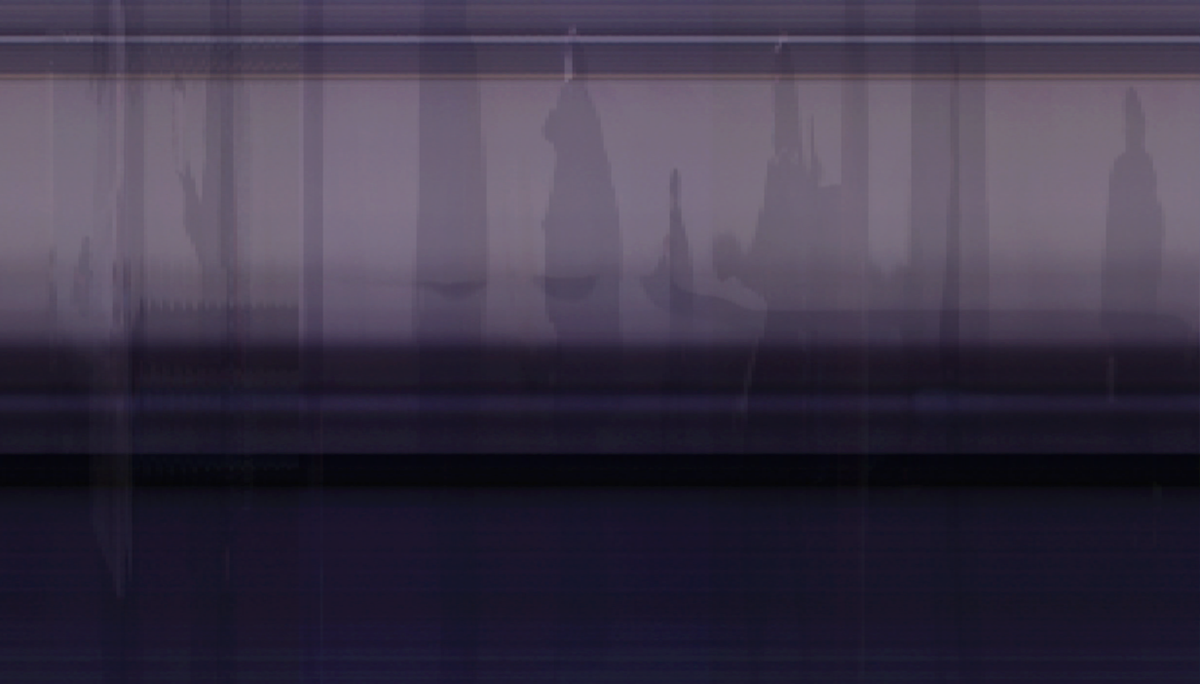 horizontal path continuously overlayed