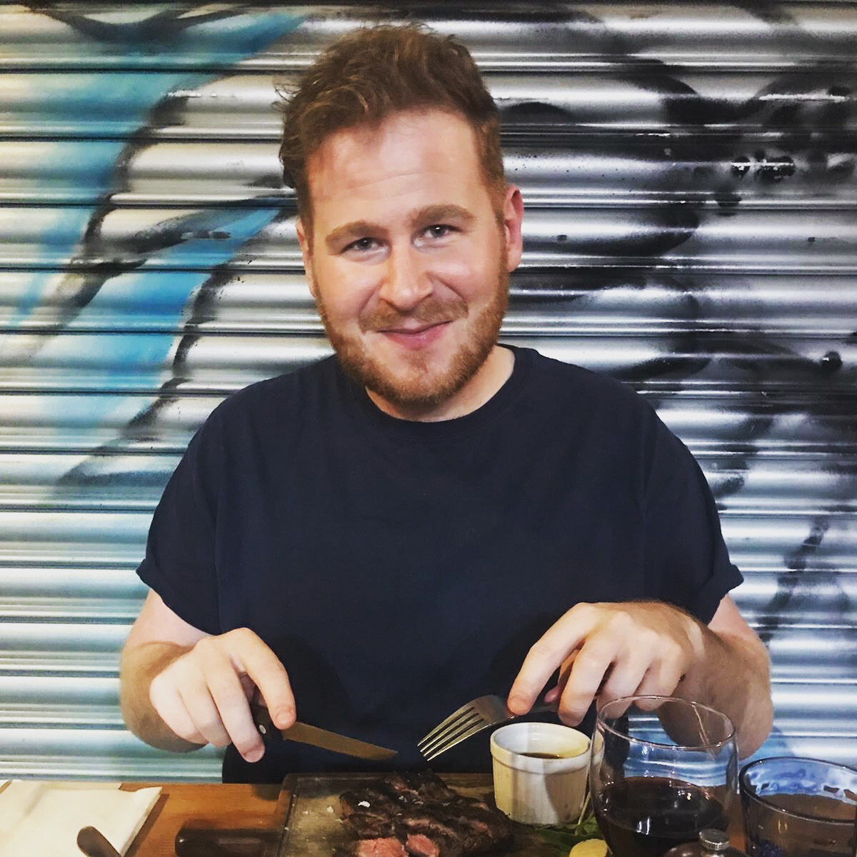 Photo of graphic designer Elliot Wilkinson