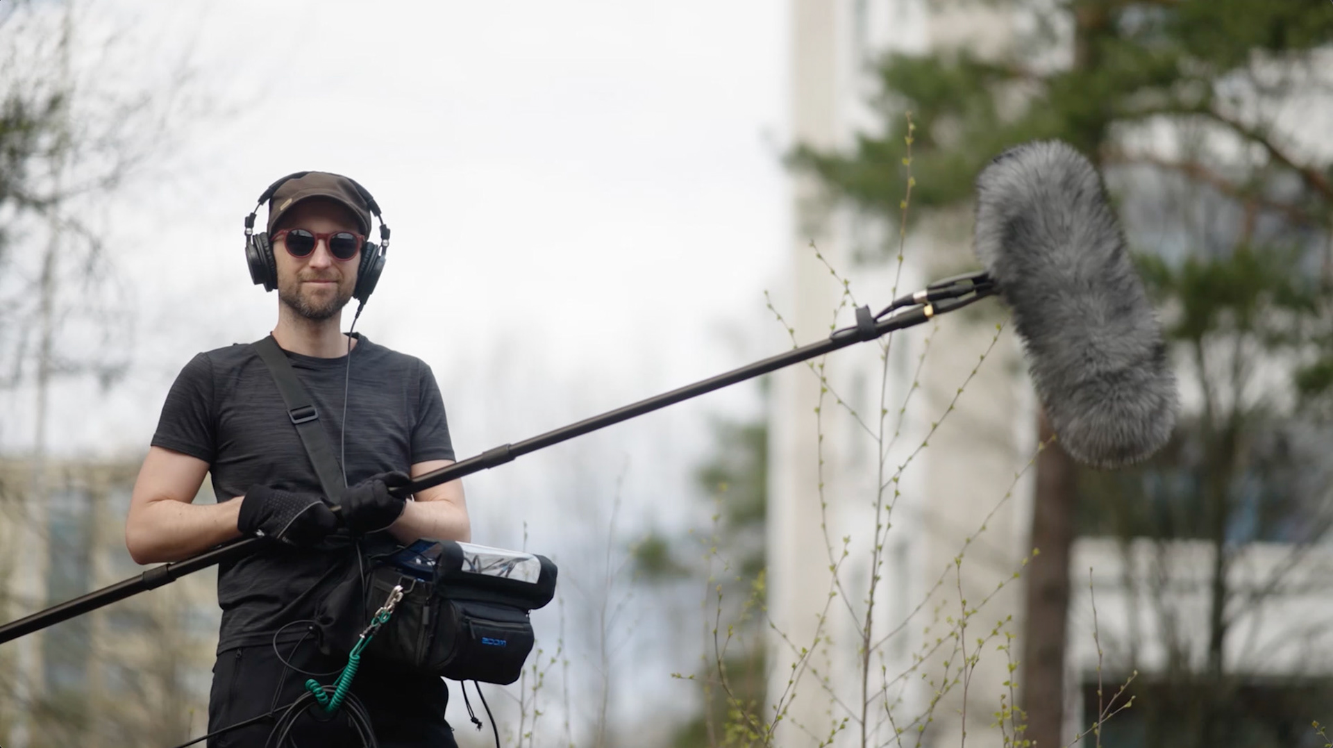 Filming Annetut Olosuhteet for Uneton2024: Photo Elias Metsamaa