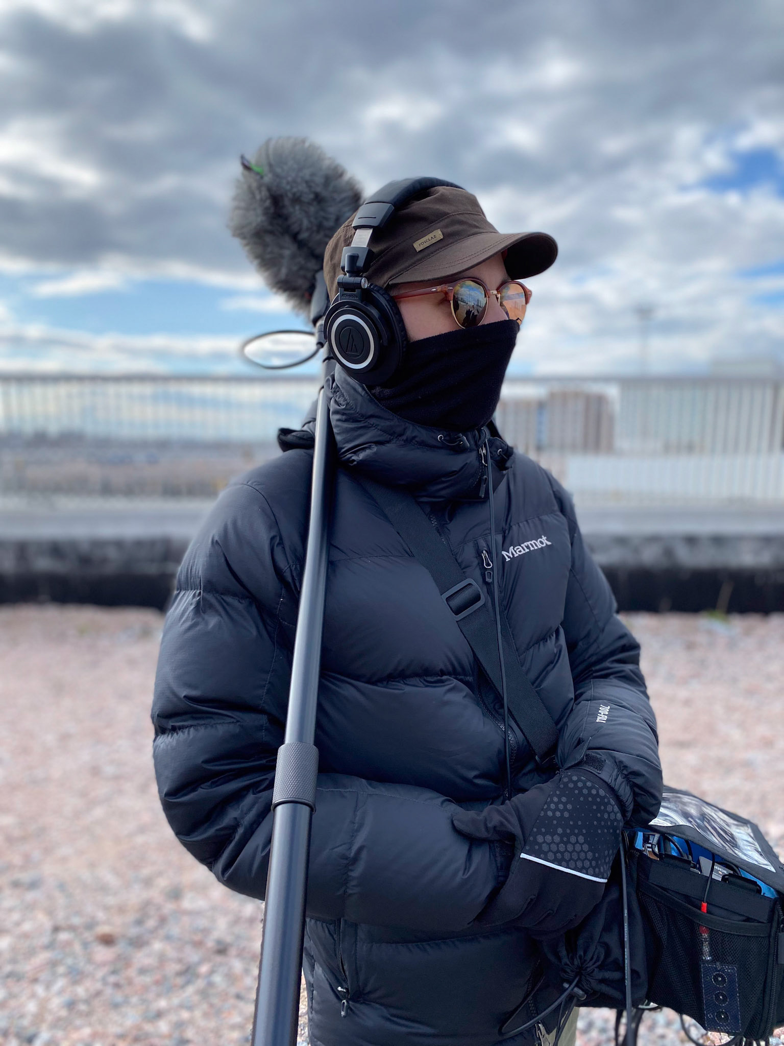 Filming Nuuskakeikka for Uneton2023