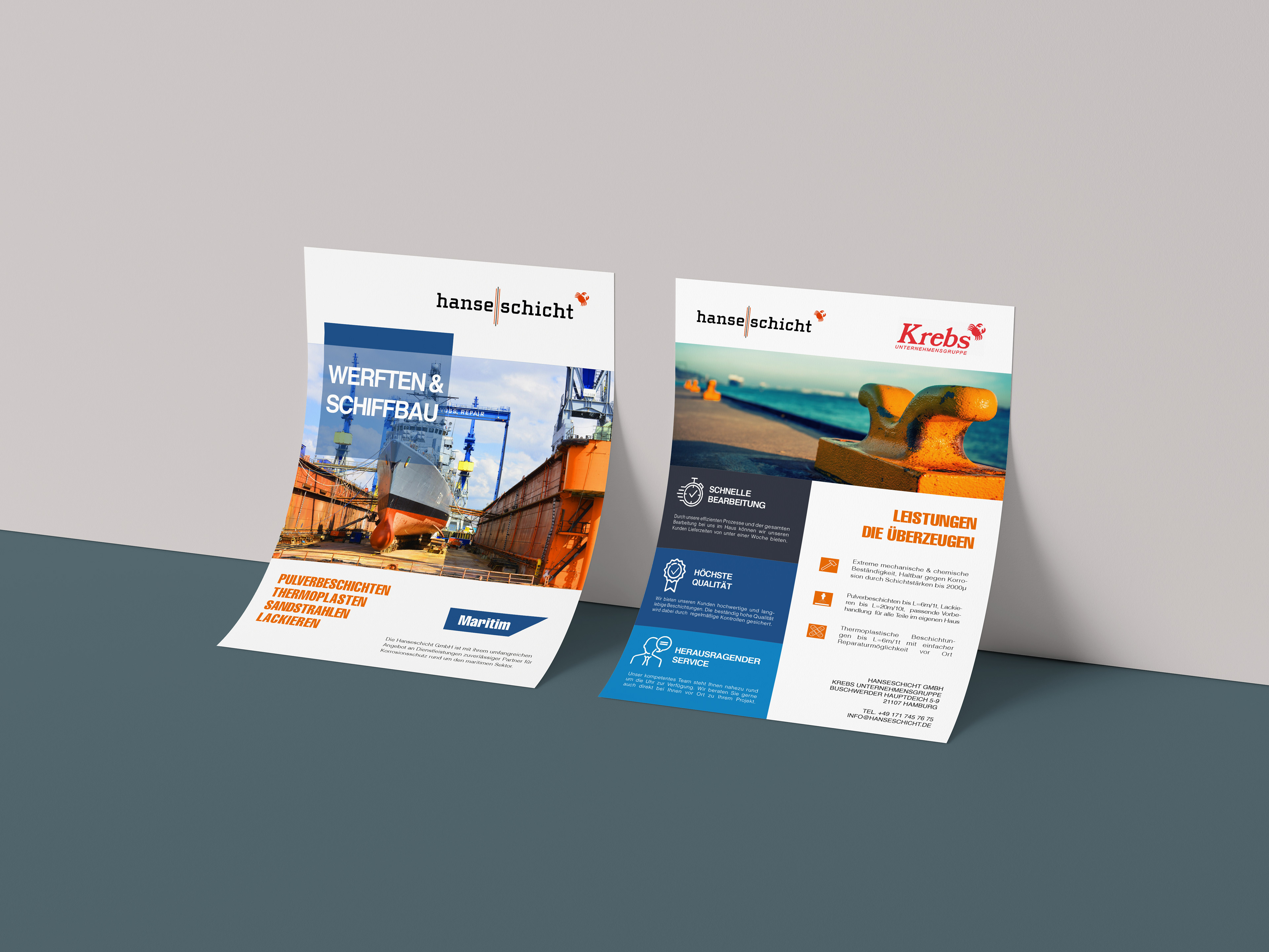 2-seitiger Flyer Din A4