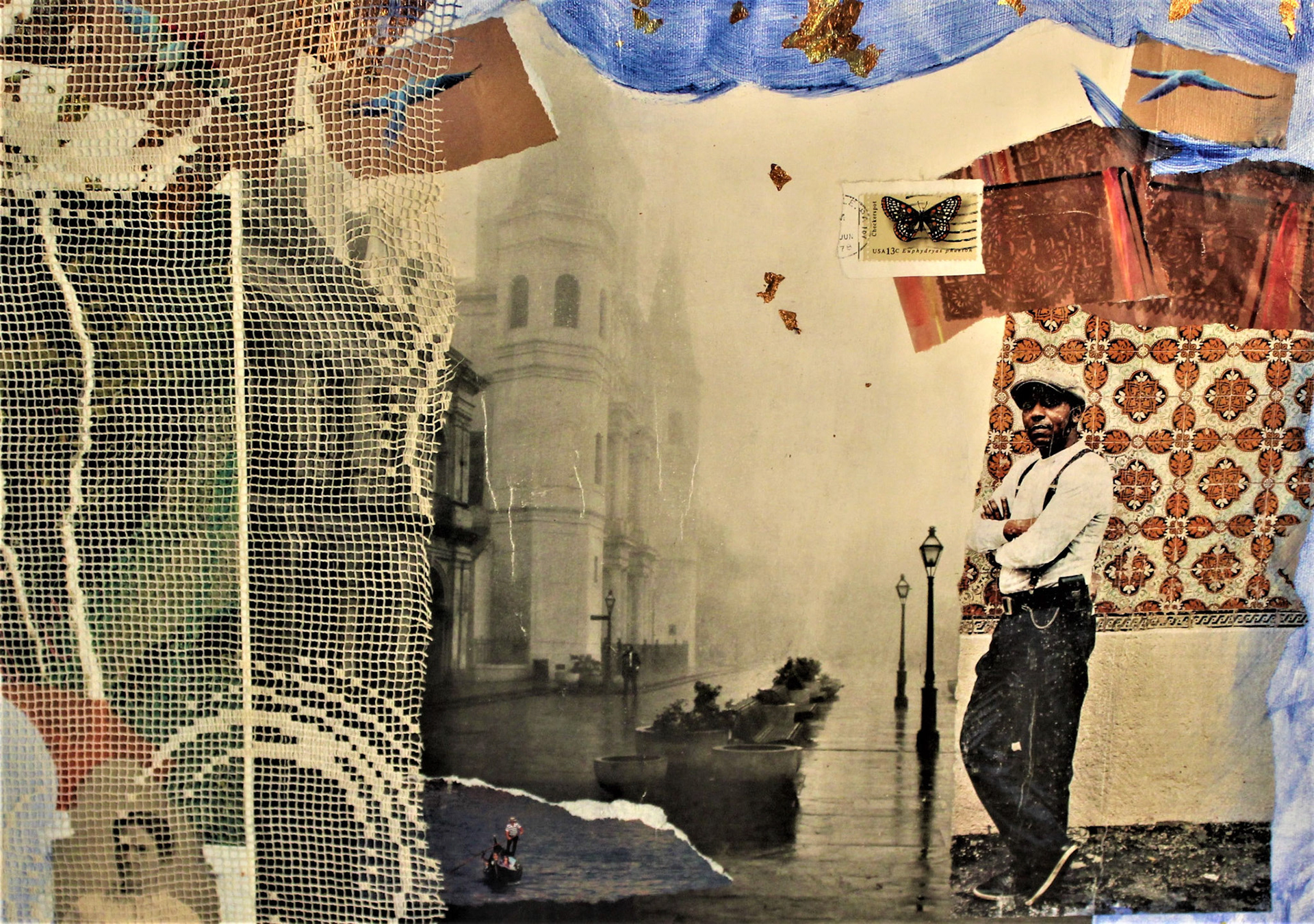 Patty Joslyn  |  Mariposa  |  mixed media