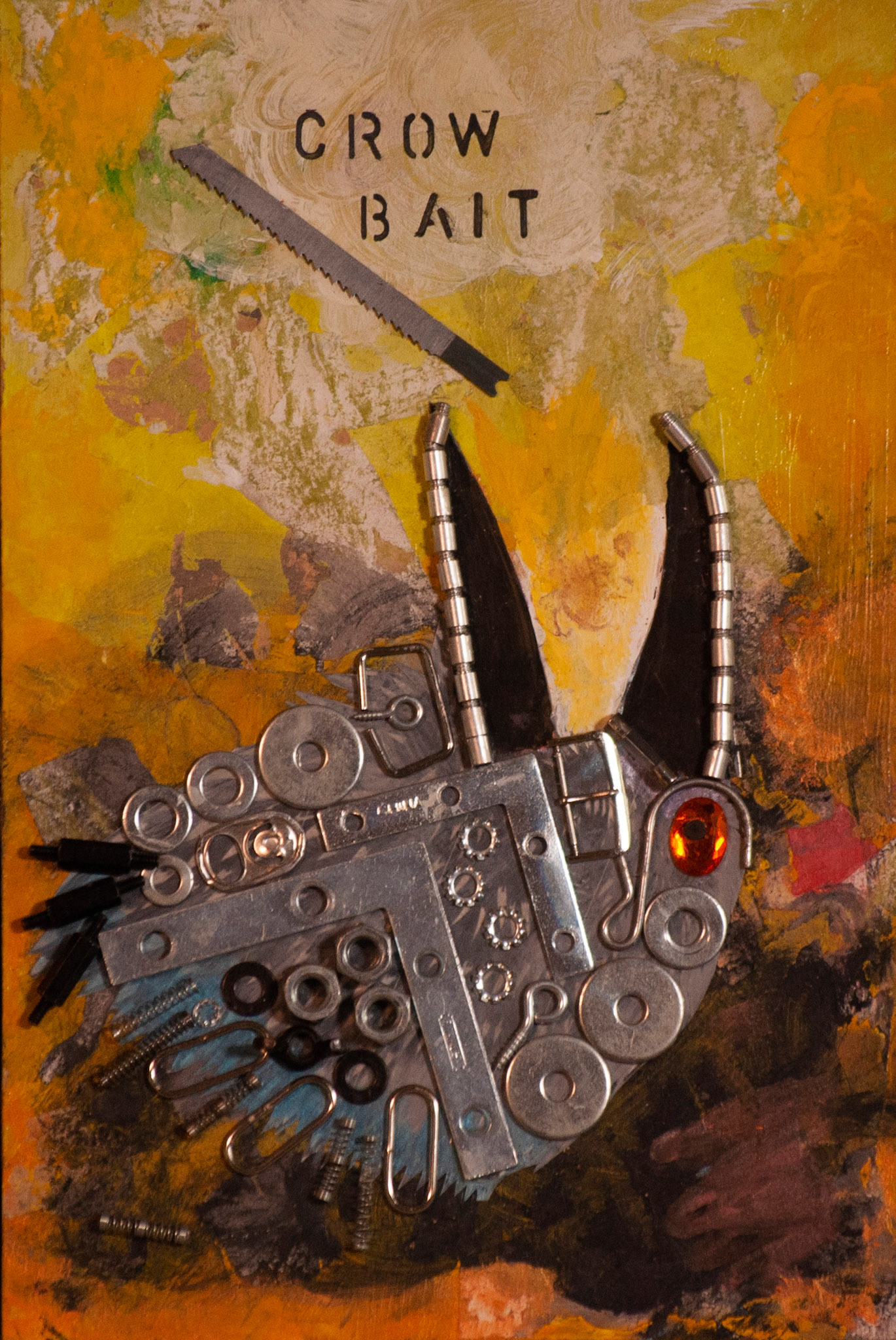Shannon Kernaghan - Crow Bait - mixed media - www.shannonkernaghan.com/mixed-media