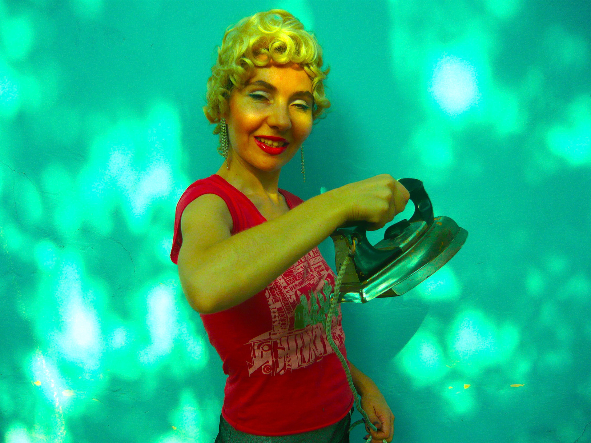 group Aufwiedersehen - Two Angels for Charlie #3 - photograph - www.milenapopovnena.com