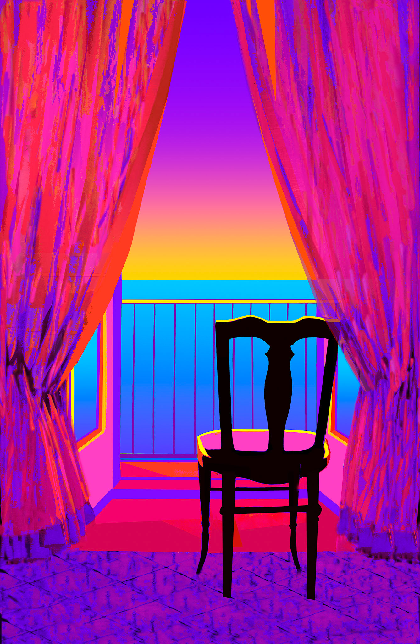 Jane Gottlieb - Daydream - archival dye sublimation print on aluminum - janegottlieb.com