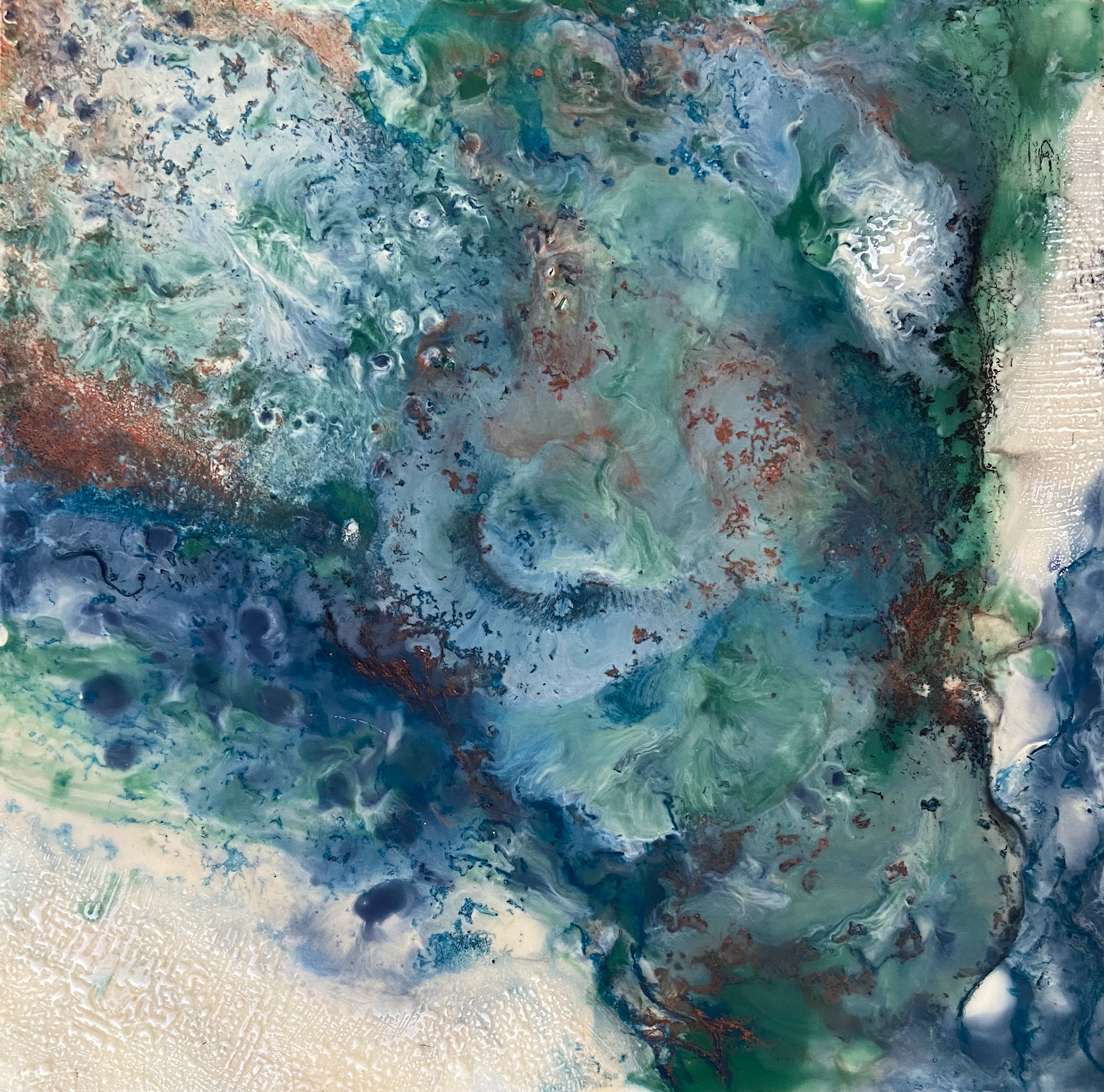 Best in Show - Hall Jameson - Wanderlust - encaustic - halljameson.com