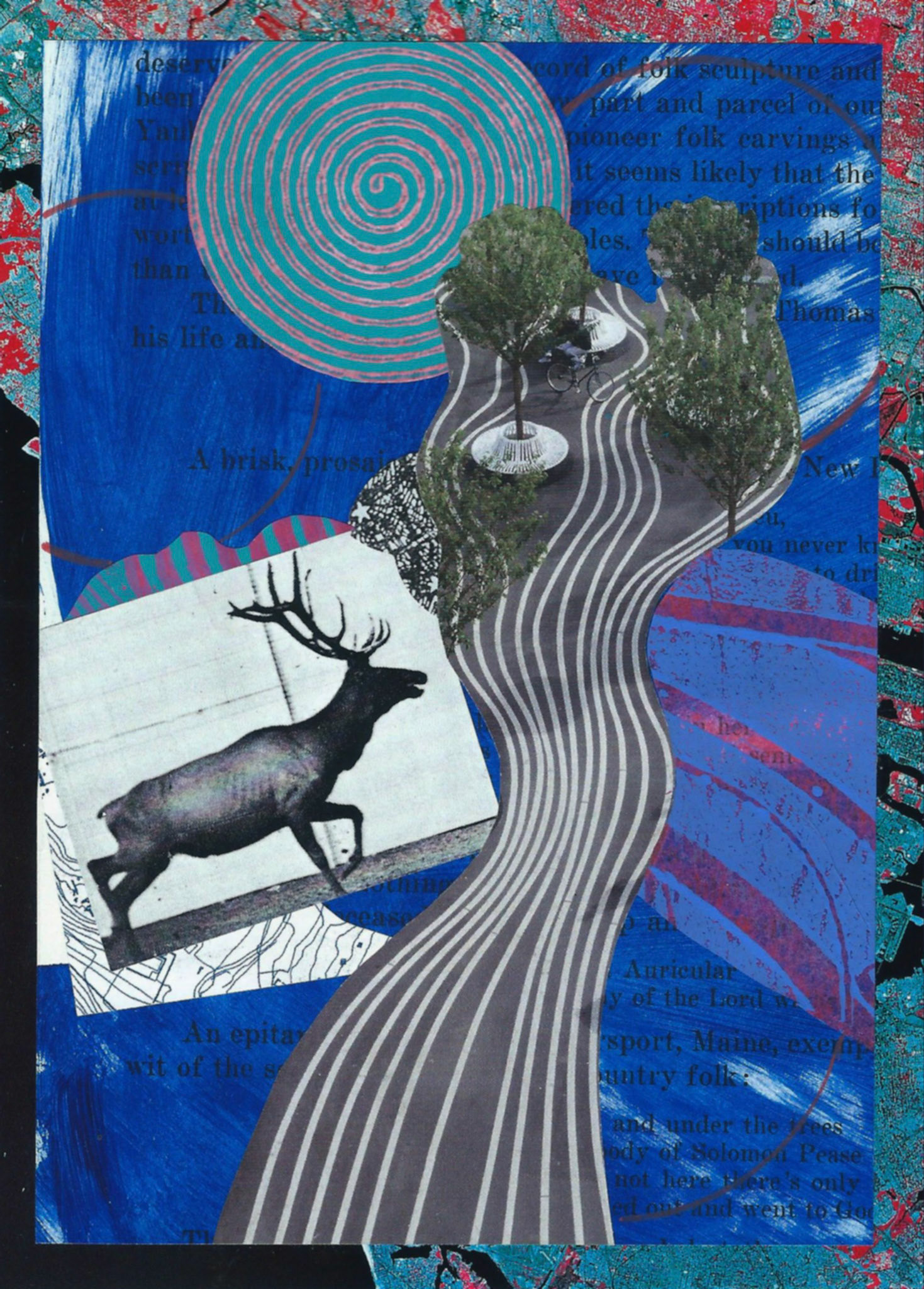 Keddy Outlaw  |  Briskly  |  mixed media  |  fineartamerica.com/profiles/keddyann-outlaw