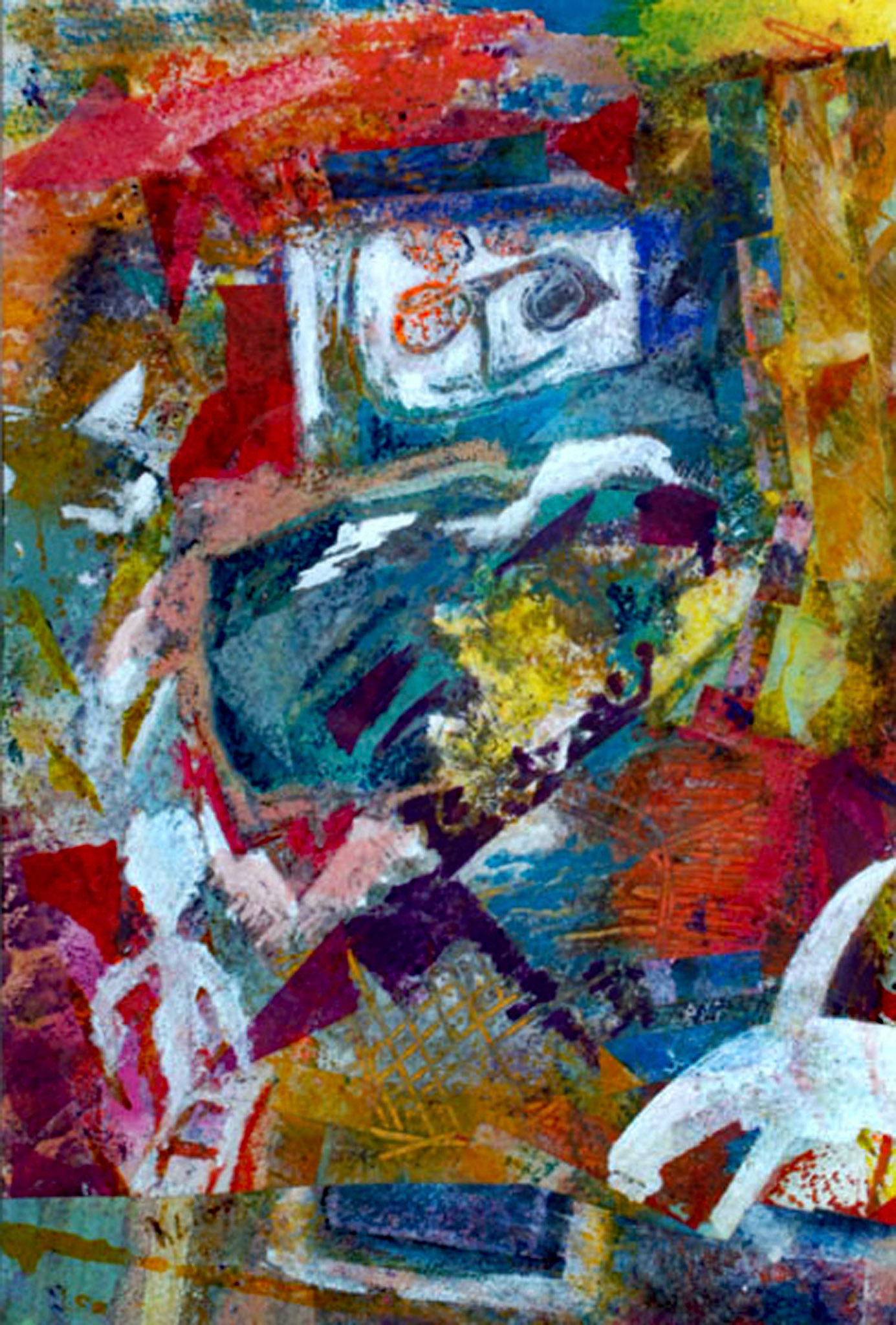 Rosalyn Kliot - Portrait of a Woman - mixed media