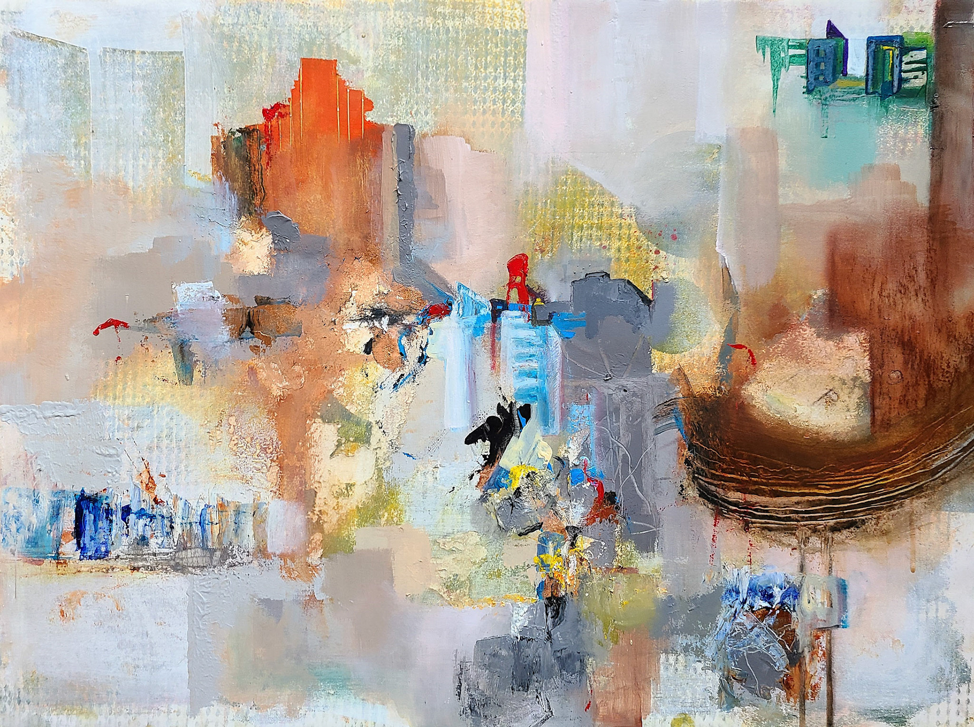 Alan Soffer - Redemption - acrylic - www.alansofferart.com