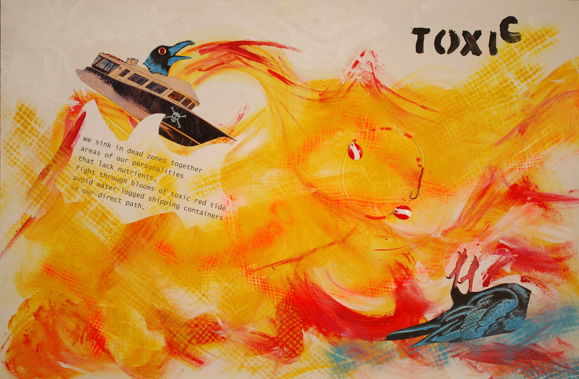 Shannon Kernaghan - Toxic - mixed media - www.shannonkernaghan.com/mixed-media
