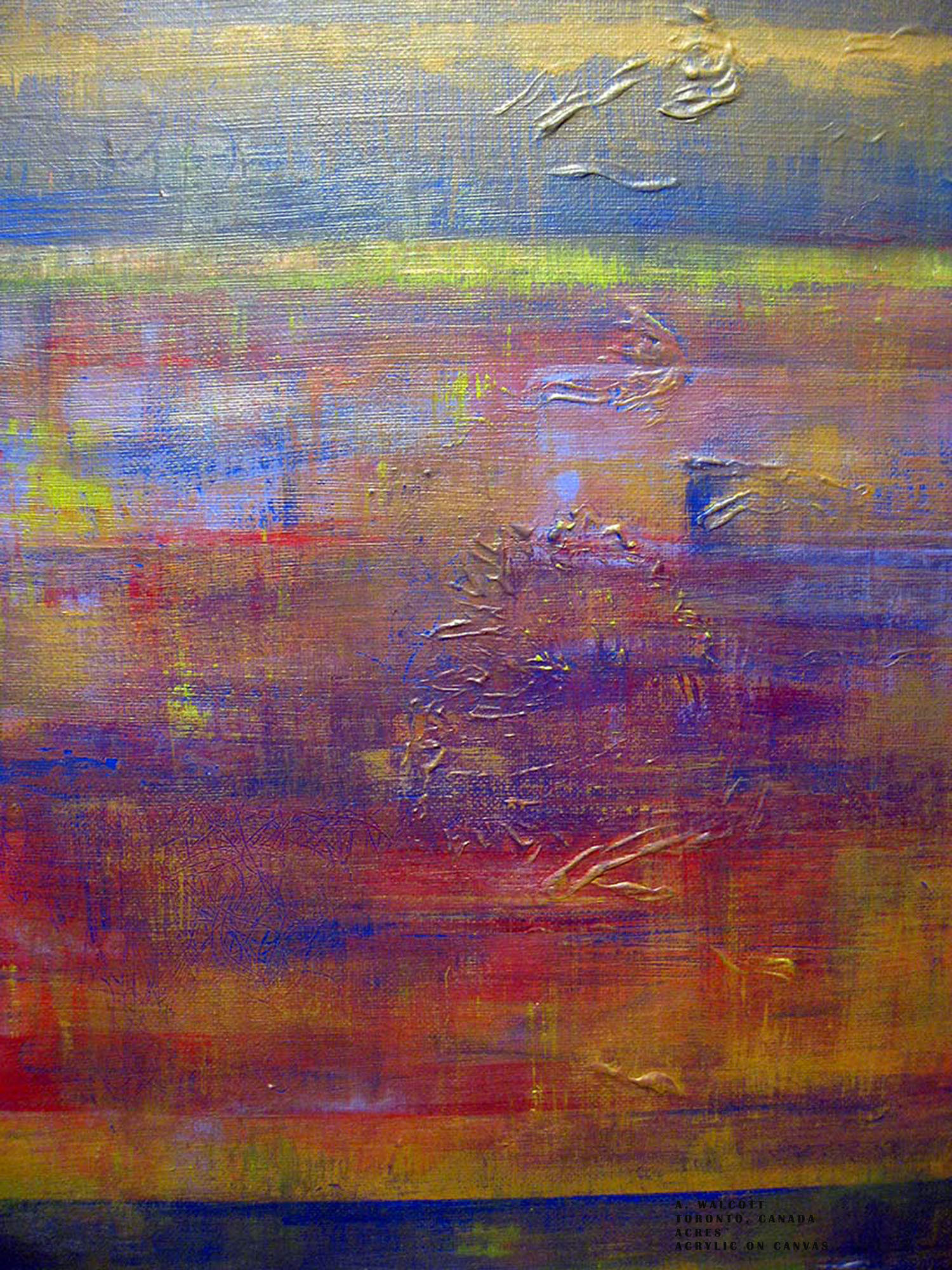 Angela Walcott - Acres - acrylic