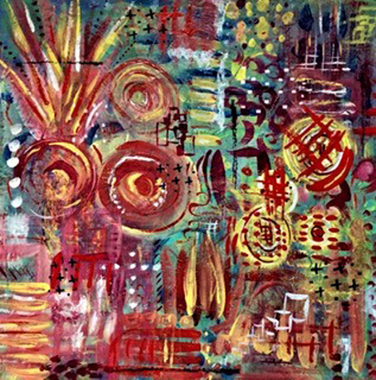 Cindy Matthews - Over Yonder - acrylic - artofwhere.com/artists/cindy-i-matthews