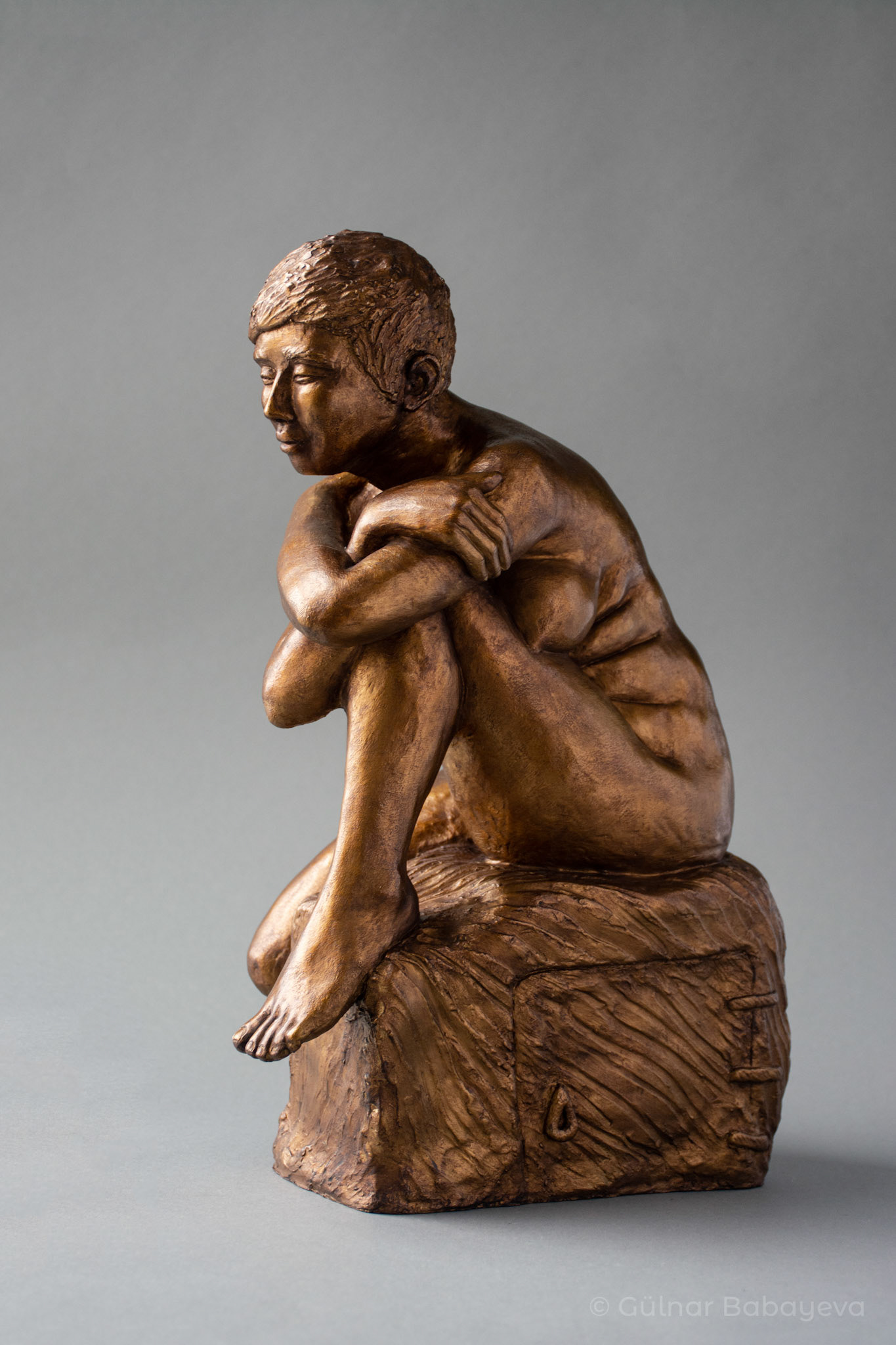 Gulnar Babayeva  -  Keeper of Forsaken Dreams  -  ceramic  -  gulnarbabayeva.com