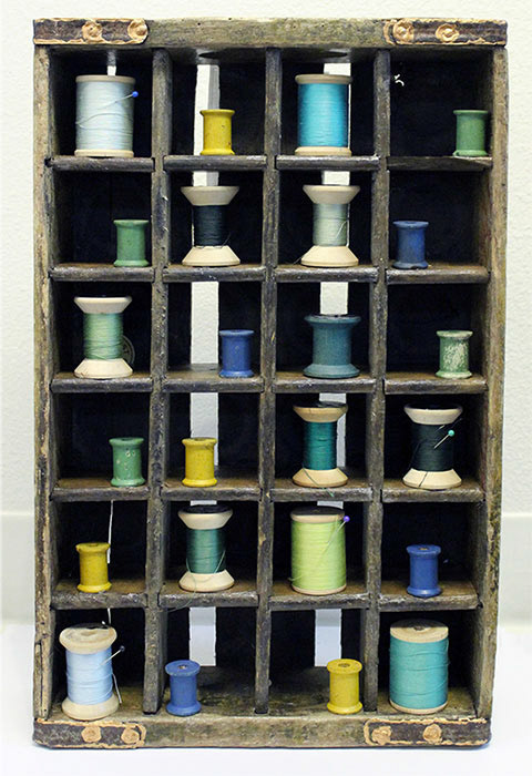 Annie Dawid  |  Spools  |  assemblage  |  www.anniedawid.com