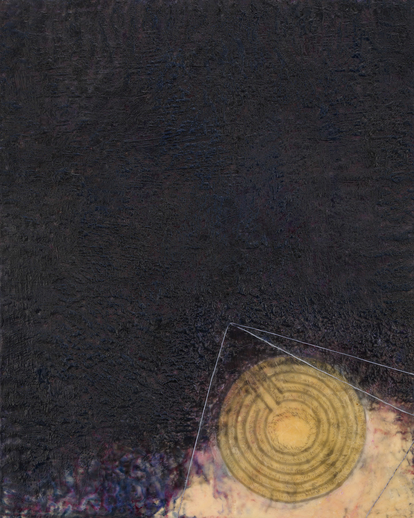 Candace Law - Night of the Soul - mixed media - candacelaw.com