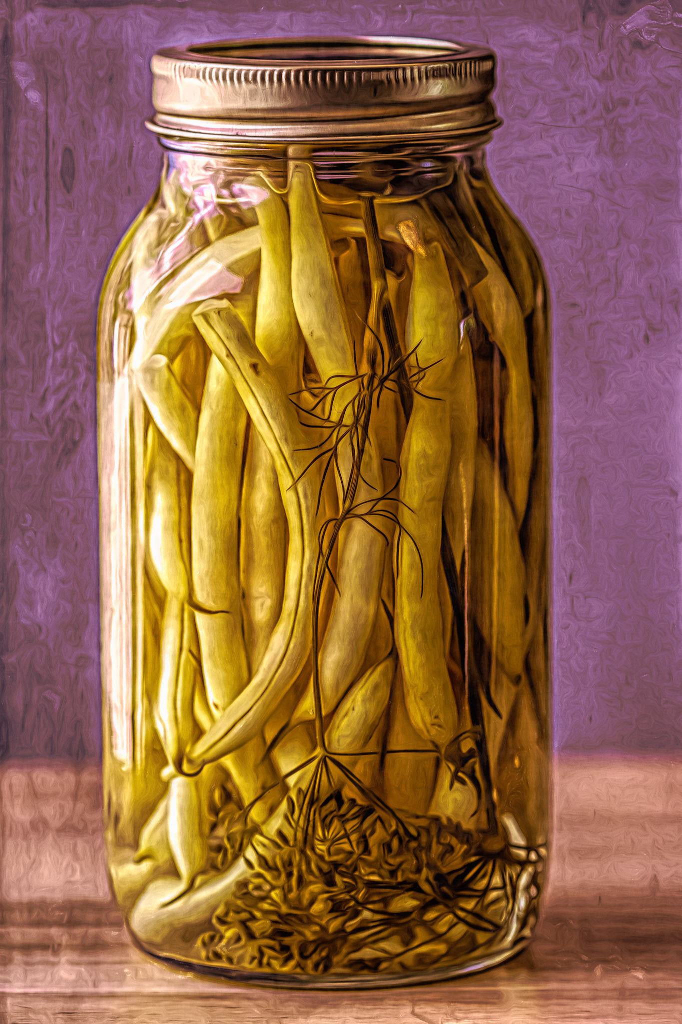Lynn Tait - Pickled Beans - photograph