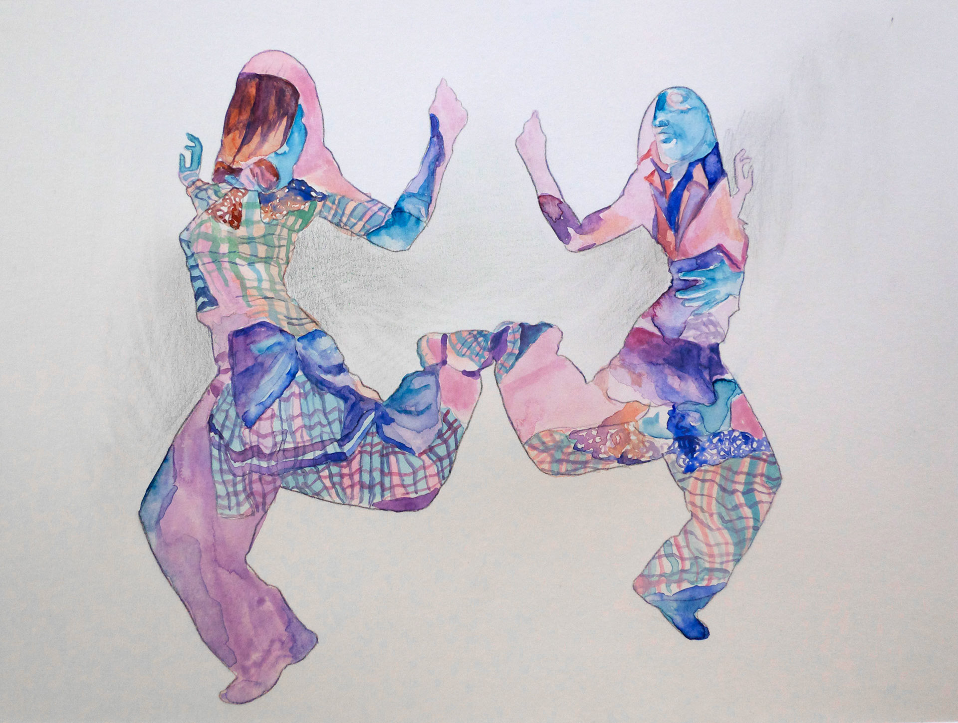Tatiana Garmendia - Trip the Light Fantastic #16 - mixed media - tatianagarmendia.com
