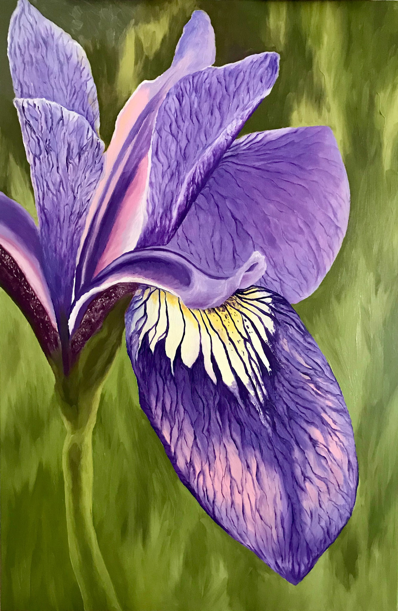 SueAnn Walentuk [Recognized for Exceptional Composition and Design, Portfolio Artist  |  Fleeting Beauty  |  oil on canvas  |  www.walentukstudio.com