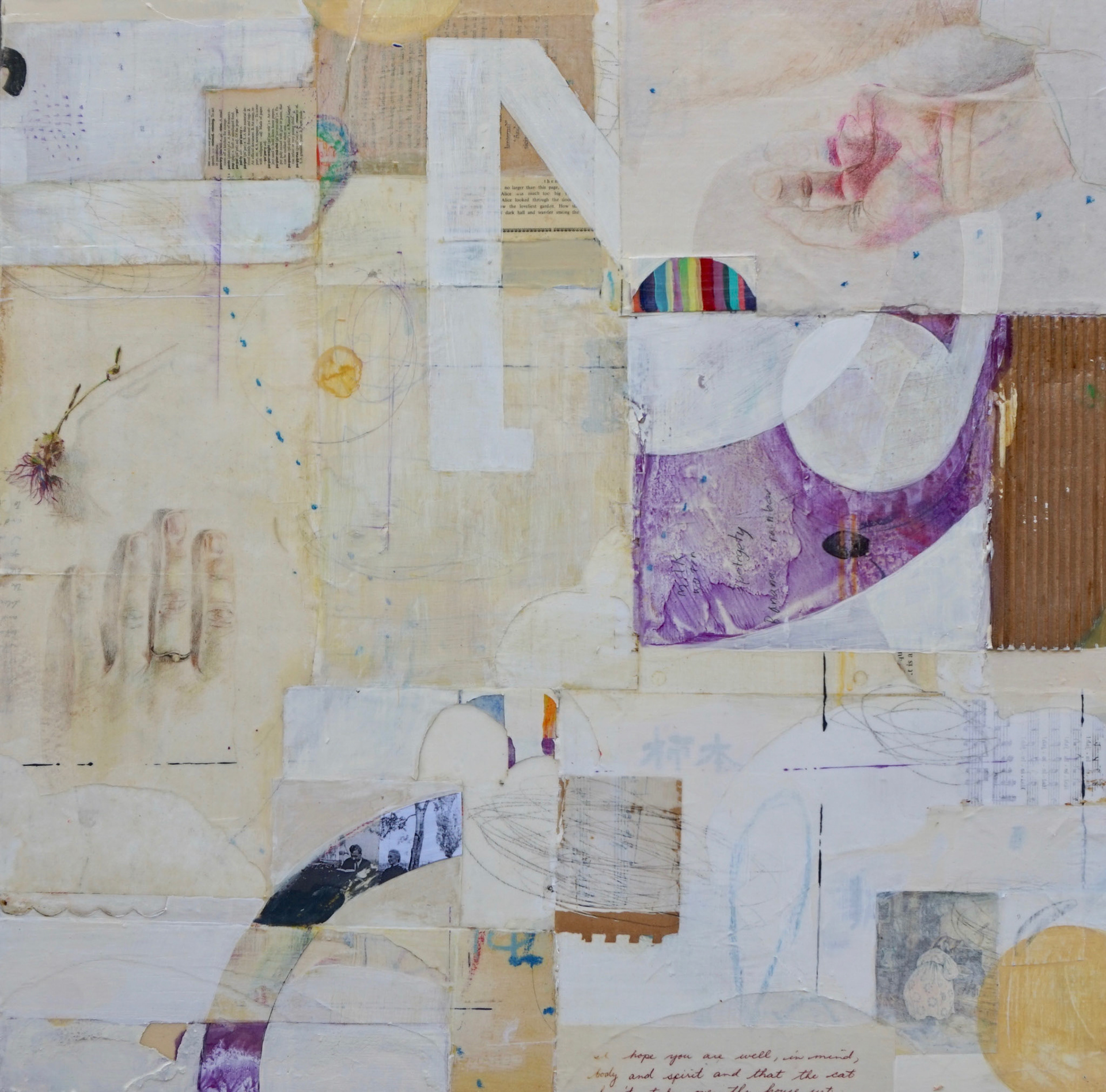 Sarah Ko - Alice Opened the Door - mixed media - www.sarahtaylorko.com