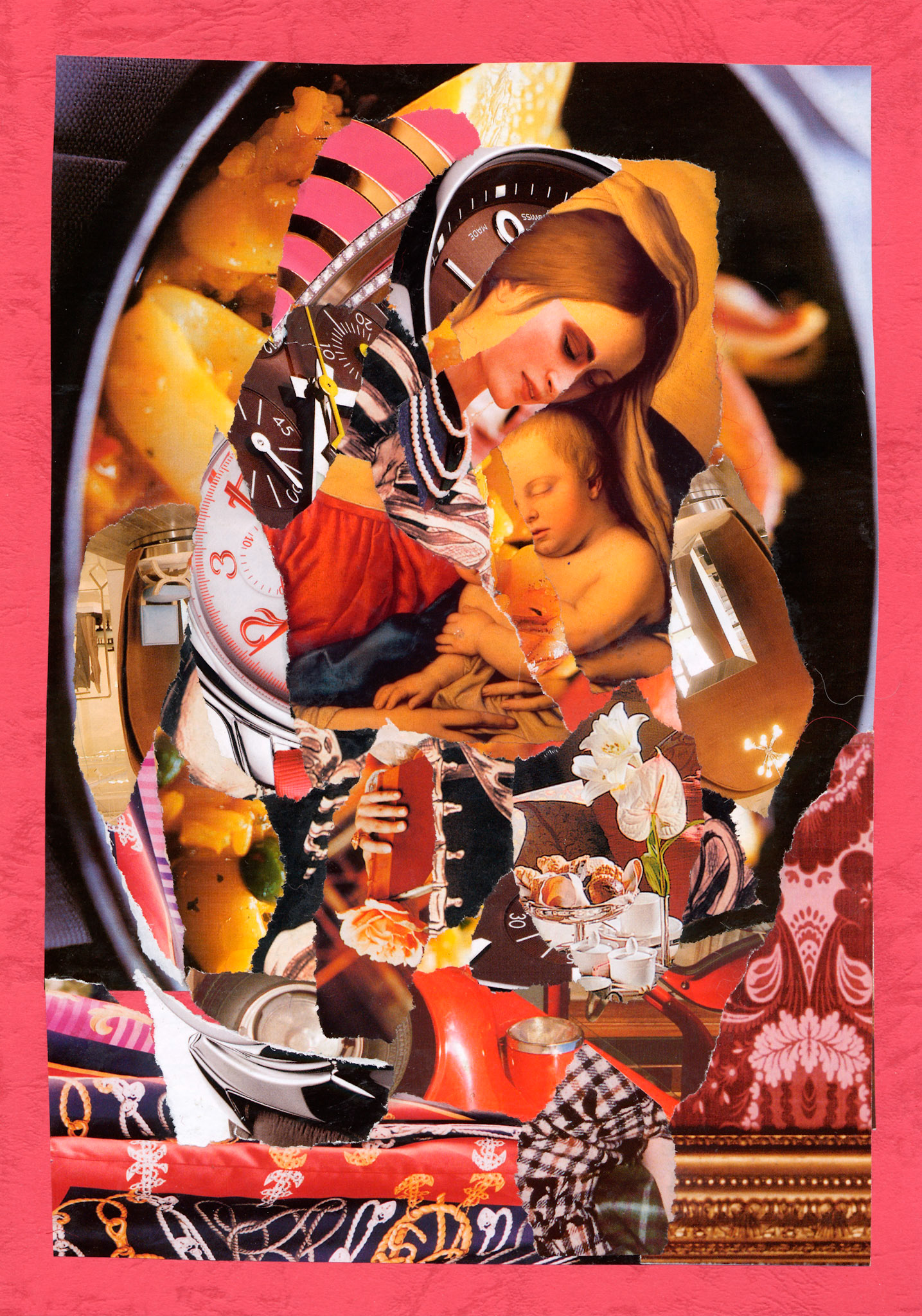 Janina Aza Karpinska - Ma-Donna - mixed media