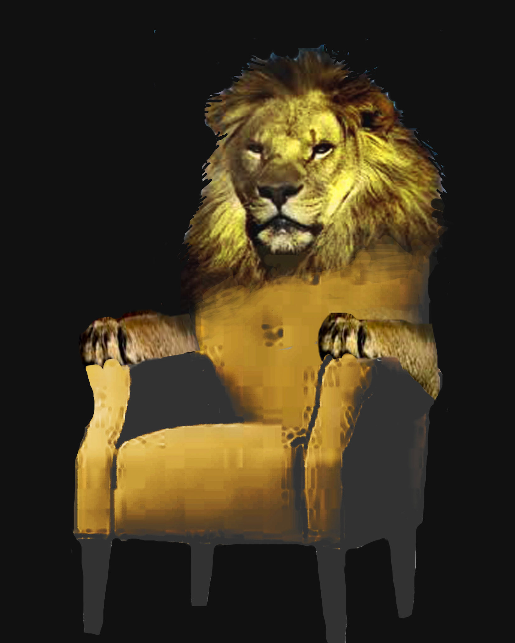 Judith Present [Award for Uniqueness of Concept and Originality] - Lion Chair - judithpresent.zenfolio.com