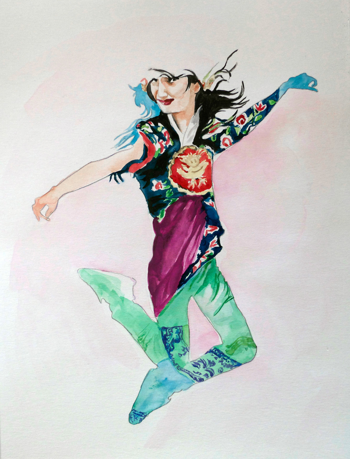 Tatiana Garmendia - Trip the Light Fantastic #12 - mixed media - tatianagarmendia.com