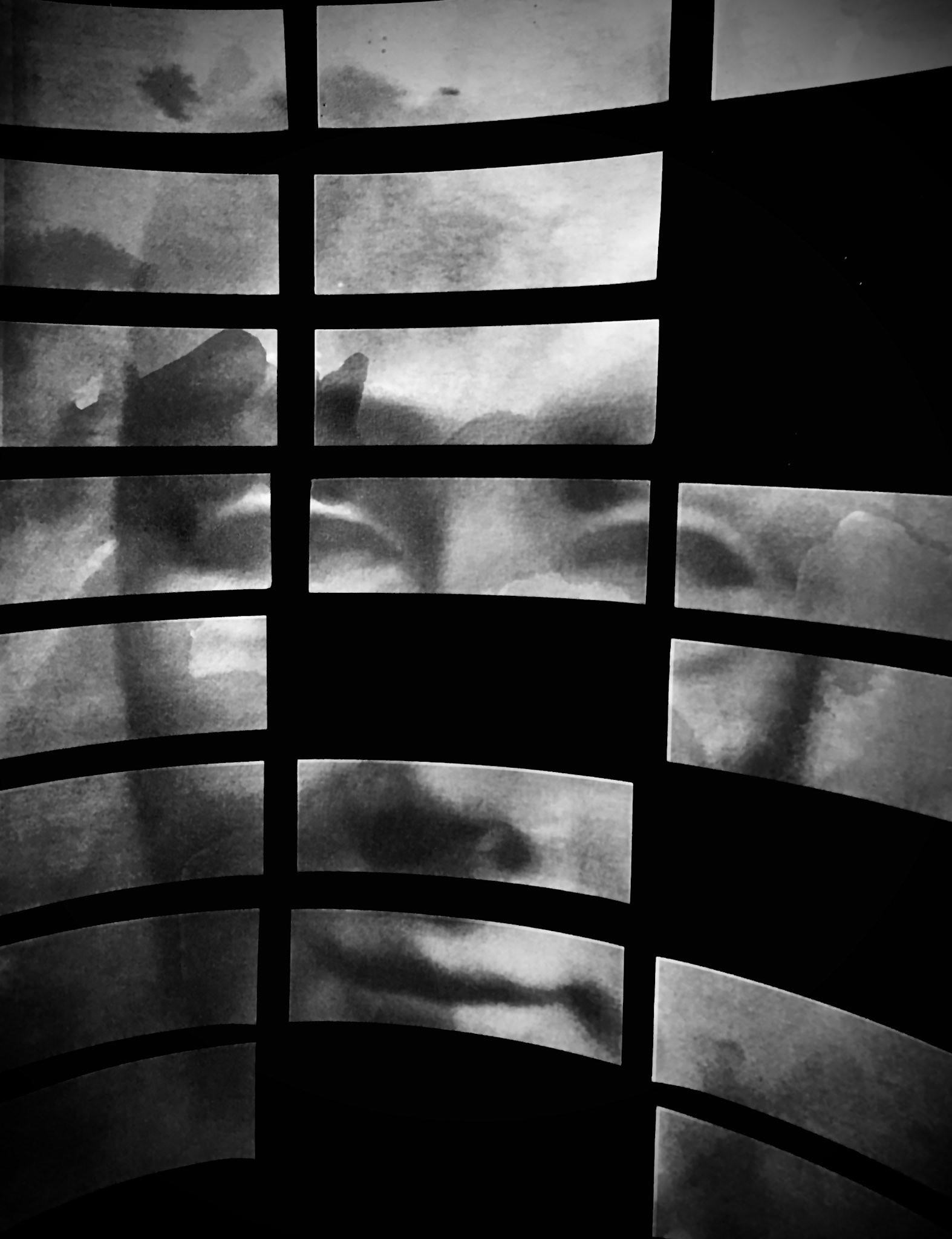 Jack Bordnick  |  Facing It (series)  | mixed media