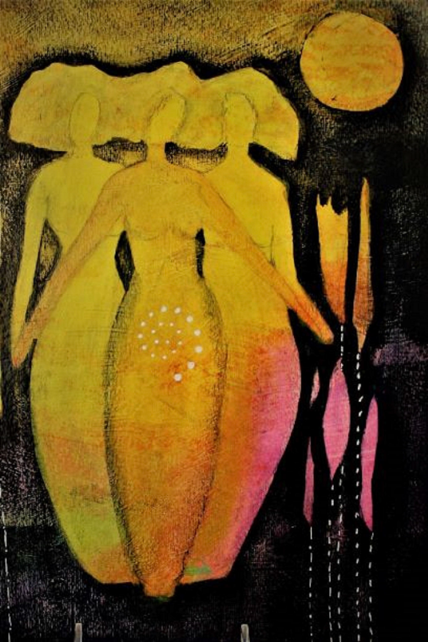 Joanne VanGenderen - The Three Graces - acrylic - joannevangenderen.com