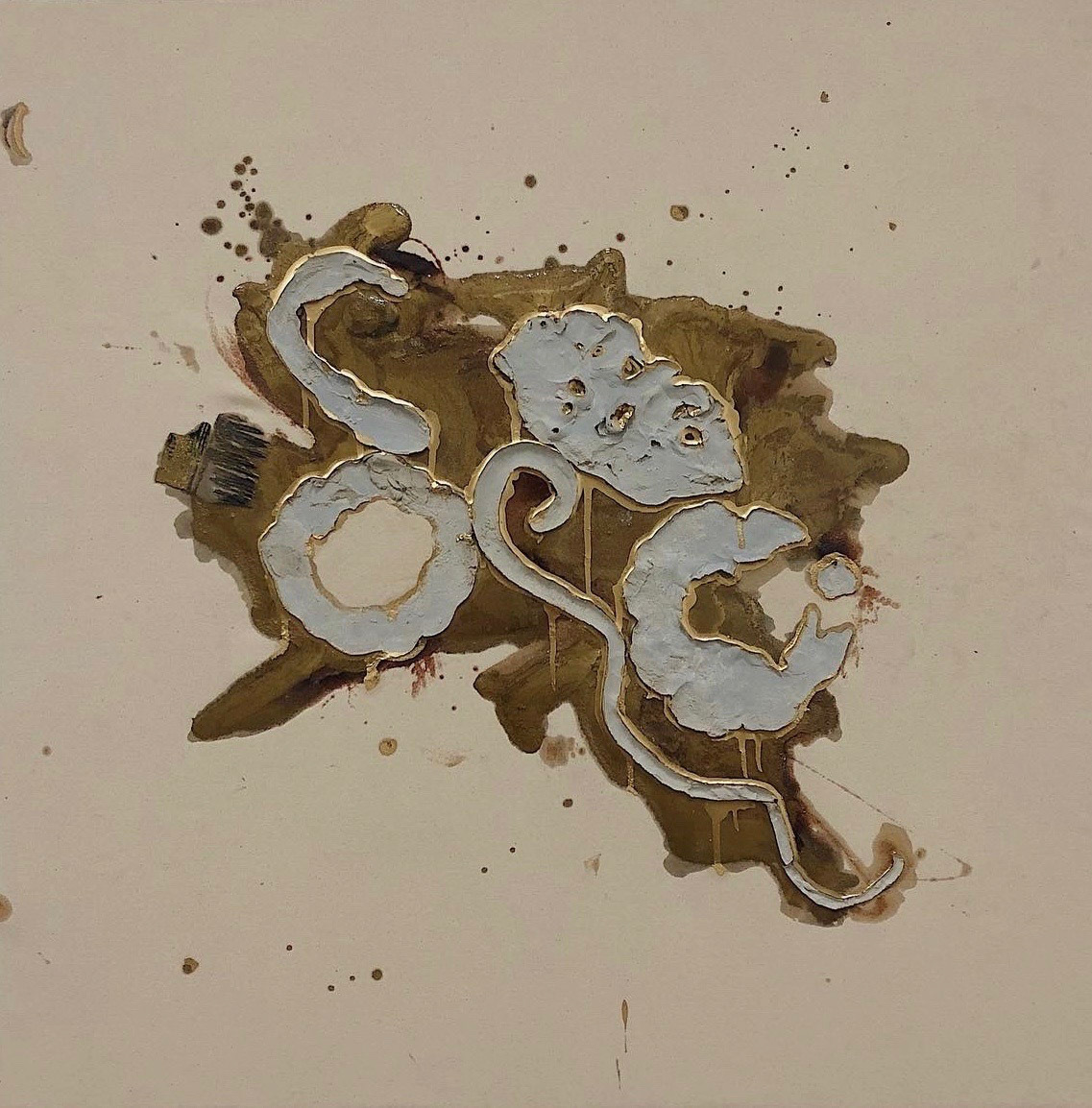 Nicole Maloof - James Whitman (1747–1834)  - mixed media - www.nicolemaloof-art.com
