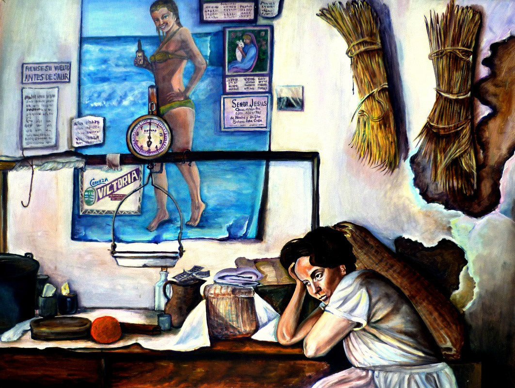 Elizabeth King - Chiapas - acrylic - www.elizabetheveking.com