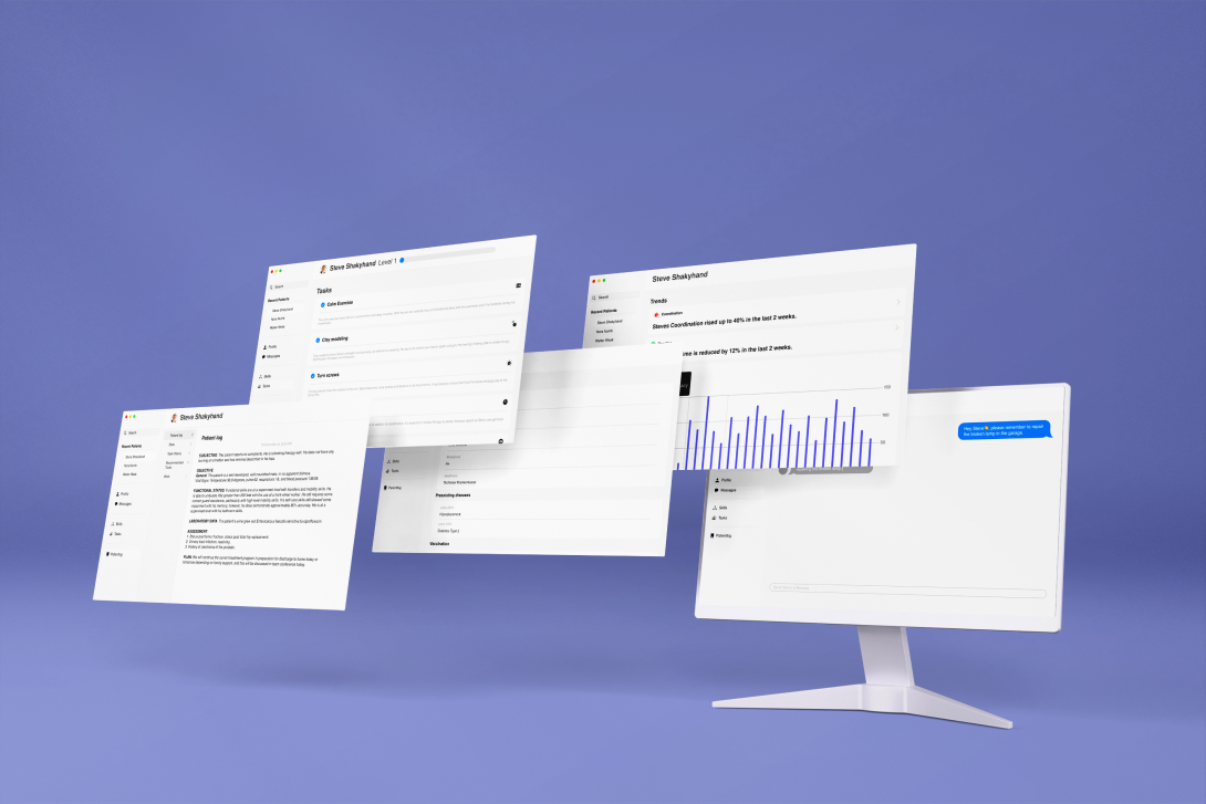 Sedn me a doctor interface